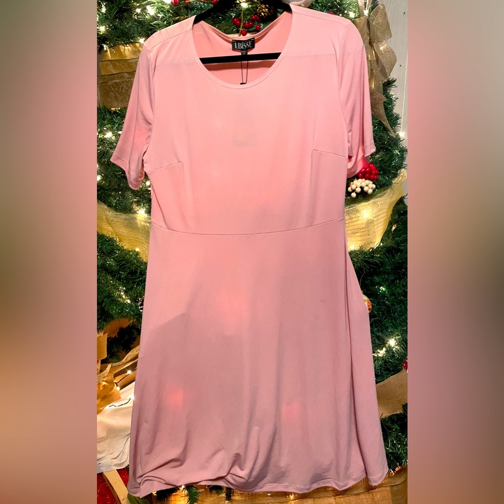 LBISSE a-line dress pink